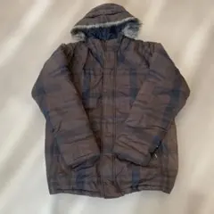 STUSSY ステューシー ジャケット チェック柄 フード付き L