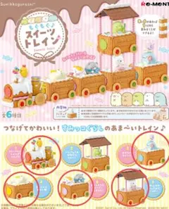 すみっコぐらし　リーメント　もぐもぐ スイーツトレイン