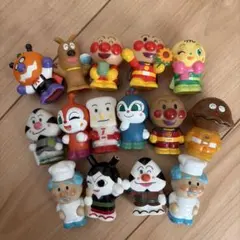 あつまれアンパンマン等　15体セット