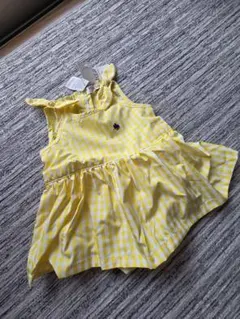 新品タグ付きPOLO Baby チェック ワンピース70のサムネイル