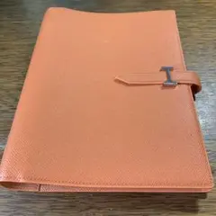 フランクリンプランナー オレンジ レザー システム手帳