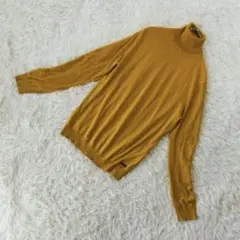 【シスレー】伸縮素材、タートルネック長袖メンズニット ベネトンジャパン株式会社