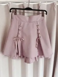 地雷系 量産型 スカート ピンク