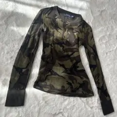 Polo Ralph Lauren＊ラルフローレン＊迷彩柄 ＊ヘンリーネック＊