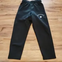 CONVERSE 黒 長ズボン 120サイズ