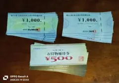 ビックカメラ　コジマ　ヤマダ電機　合計12,000円分の優待券