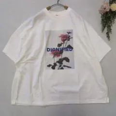 サマンサモスモス　[接触冷感]バックシャーリング転写プリントTシャツのサムネイル