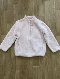UNIQLO フリースジャケット 110cm ベビーピンク