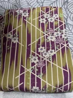 洗える着物 和装 花柄のサムネイル