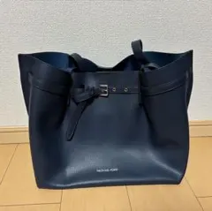 MICHAEL KORS ネイビー トートバッグ