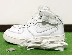 NIKE AIR FORCE 1 エアフォースワン!白!オールホワイト!シューズ