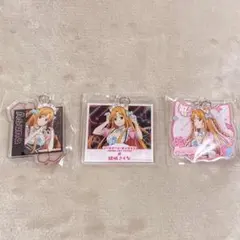 ファミマ ソードアート・オンライン SAO 結城さくな アクキー 缶バッジ