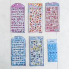 【正規品】プチドロップシール うるちゅる タイルシール 6種セット
