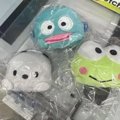 はぴだんぶい　つかまり　ぬいぐるみバッジ　 3点セット