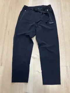 美品　グラミチ 4WAYストレッチ ナイロンパンツ S シルバーロゴ