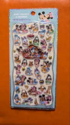 『正規品』ベイビーミッキー＆フレンズ プチドロップステッカー