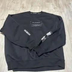 お値下げしました。PLAYBOY ブラック スウェット