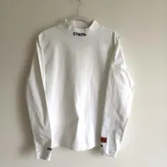 HERON PRESTON CTNMB モックネック ロンT ホワイト　Sのサムネイル