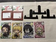 鬼滅の刃 カードマスコット 竈門炭治郎 我妻善逸 伊黒小芭内 甘露寺蜜璃