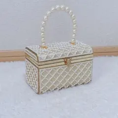 ハナエモリ パーティーバッグ バニティバッグ