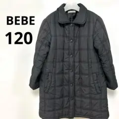 BeBe べべ 中綿コート ジャケット ブルゾン 黒 120