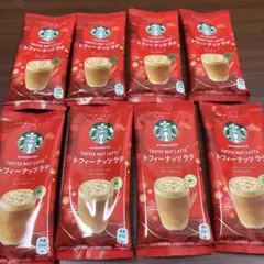 Starbucks トフィーナッツラテ スティックコーヒー 8本のサムネイル