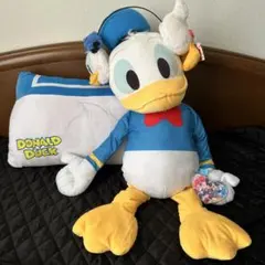 ドナルドダック ぬいぐるみ クッション　耳あて