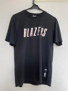 adidas NBA BLAZERS Tシャツ ブラックのサムネイル