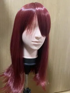 ウィッグ エアリー ミディアム ワインレッドのサムネイル