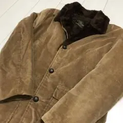 70'sビンテージ古着！アメリカ製 Cal Craft ベロア ランチコート