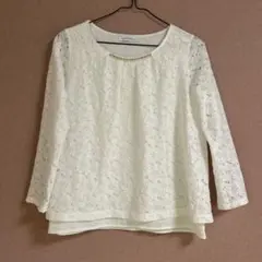 green label relaxing カットソー 9〜10分袖 S〜M