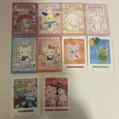 サンリオ　プロフィール　カード　まとめ売り　マイメロ　こぎみゅん　はなまるおばけ