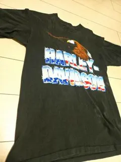 コレクターアイテム！1992 USA製！Harley-Davidson Tシャツ