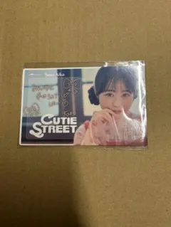 きゅーすと CUTIE STREET ラッフルくじ ラブトレ 佐野愛花