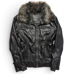 00s archive fur jacket V系 y2k