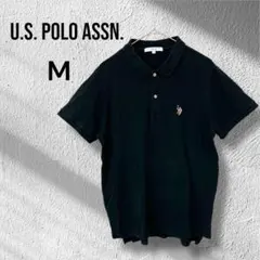 ユーエスポロアッスン　半袖　ポロシャツ　ワンポイント　綿100% USPA