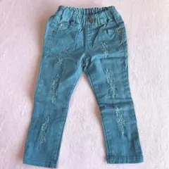 ダメージ加工 ボトムス　95cm