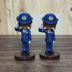 名探偵コナン 灰原哀 チョコエッグ フィギュア 警察官ver.