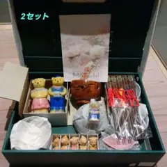 桂由美ギフトコレクション　食器セット　天然木　漆塗装　2セット