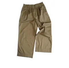 レプシィム LEPSIM ベージュ ワイドパンツ ゴム S