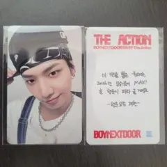 boynextdoor makestar ラキドロ　トレカ　ジェヒョン