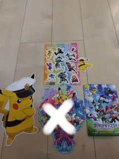 ポケモンセンター　シール　冊子等　２セット