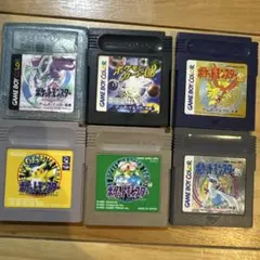 ポケモン　ゲームボーイ　ソフト　セット売り　ポケットモンスター
