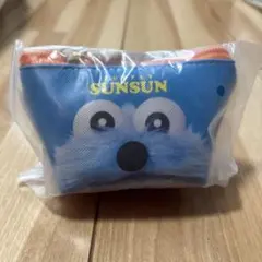 (新品)パペットスンスン 三角ミニポーチ アップ柄 /T’S FACTORY