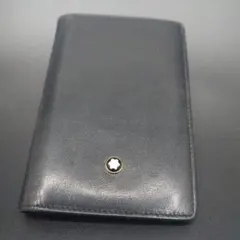 MONTBLANC モンブラン 2つ折り 名刺入れ カードケース ブラック