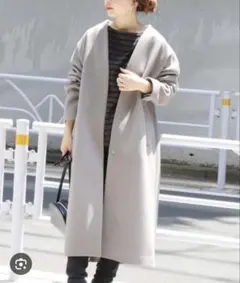 journalstandard ロングコート スーパー140ビーバーVネック