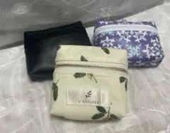 ハンドメイド　ミニポーチ