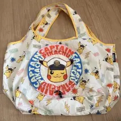 ポケモン キャプテンピカチュウ エコバッグ 3COINS　スリーコインズ　バッグ