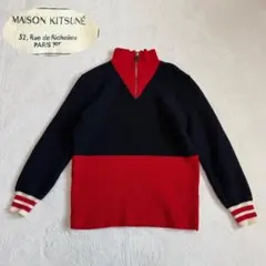 メゾンキツネ　Maison Kitsune ハーフジップニットのサムネイル