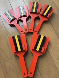 鳴子 よさこい 祭り 楽器 赤色 2個セット - メルカリ